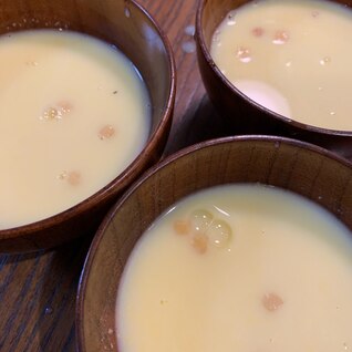 アーモンドミルクで作るコーンスープ♡